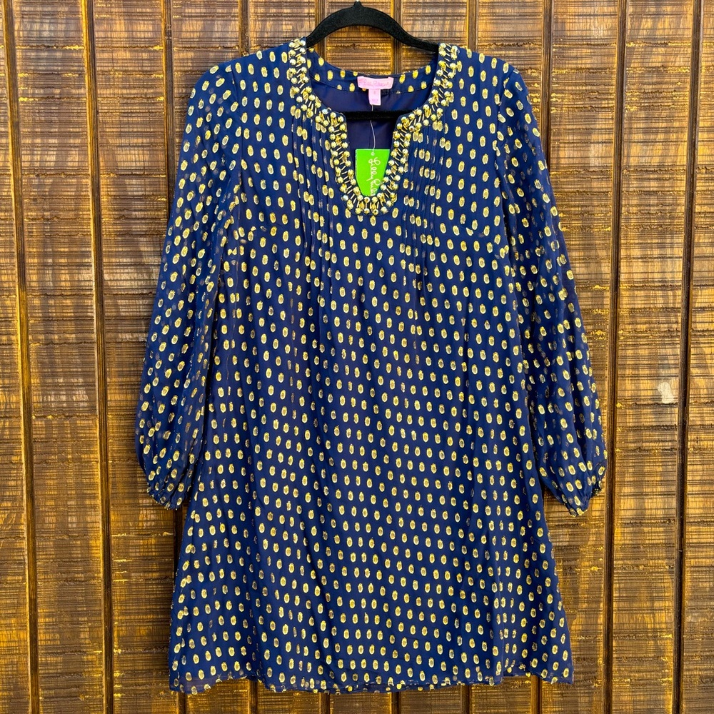 NWTS Lilly Pulitzer Colby Silk Tunic Dress